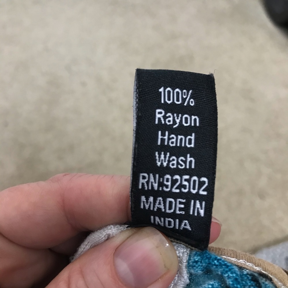 Sacred Threads Patchwork Boho Blouse Size: Small - image 7